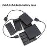 USB Female Battery Case 2*AA 3*AA 4*AA 3V 4.5V 6V With Extend Cable Port Cover For Building Blocks LED Light Kit With Switch