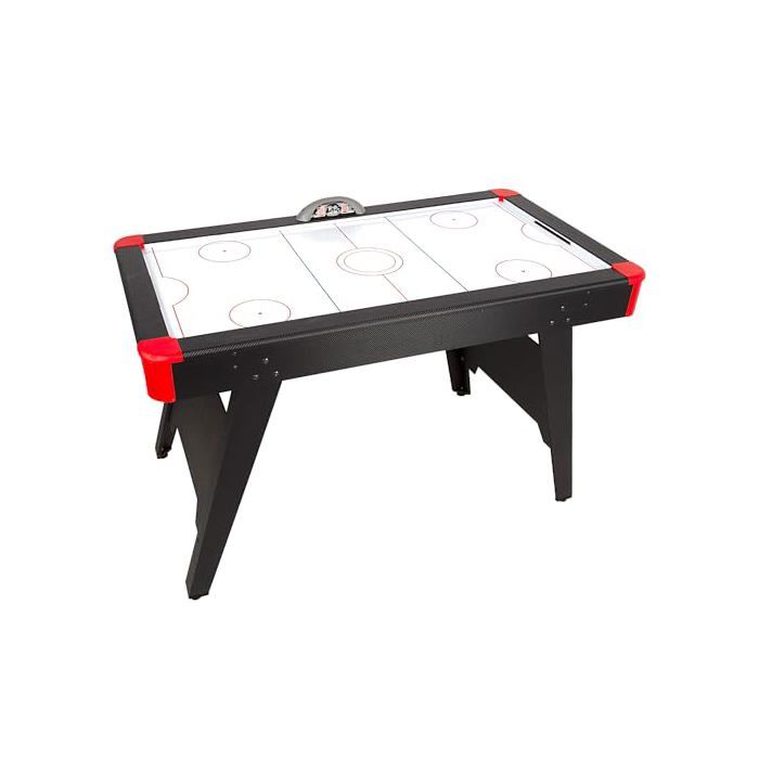 Table de hockey sur air pour enfants - COLORBABY - 137x73x84 cm - 2 joueurs - Marqueurs électroniques - Coins arrondis