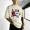 Unisex pure cotton Tshirt  Demon Slayer  Jirosuke Kamitani  Summer 2026 anime print  Large size loose shortsleeved top