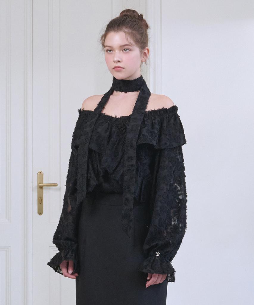 MICANE Kerry Hairy Strap Blouse