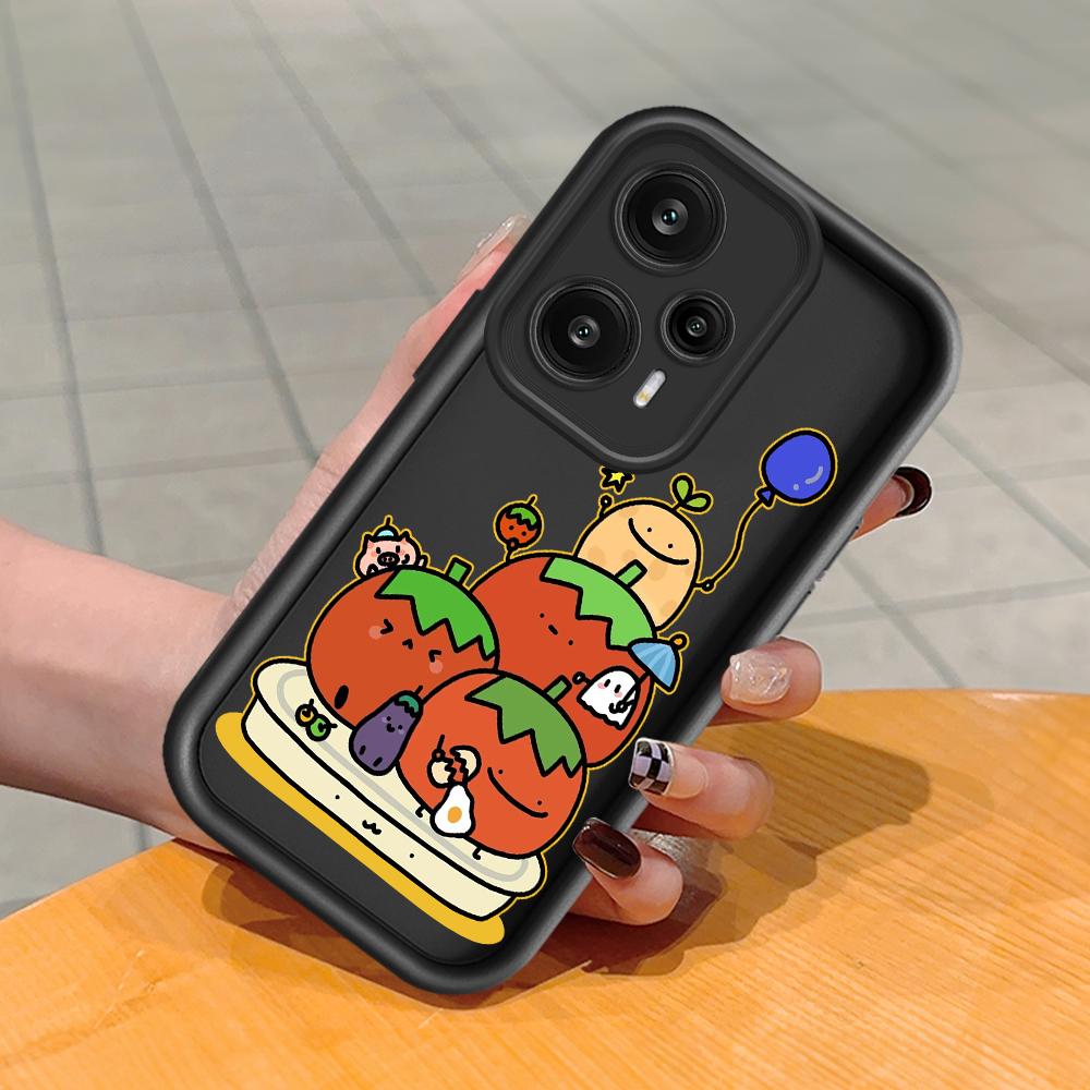 Soft Silicone Square Ladder Printing Pattern Phone Casing Full Cover Camera Shockproof Protection Rubber Case for Xiaomi Redmi