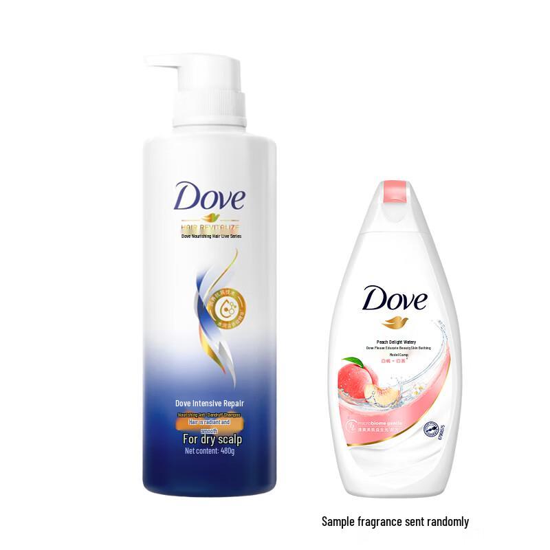 Dove Intensive Repair Anti-Dandruff Shampoo & Shower Gel Set