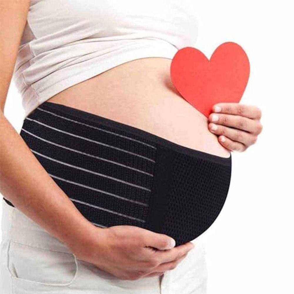 Adjustable Pregnant Women Belt Soft Women Abdominal Protector Maternity Belly Band Growing Bellies