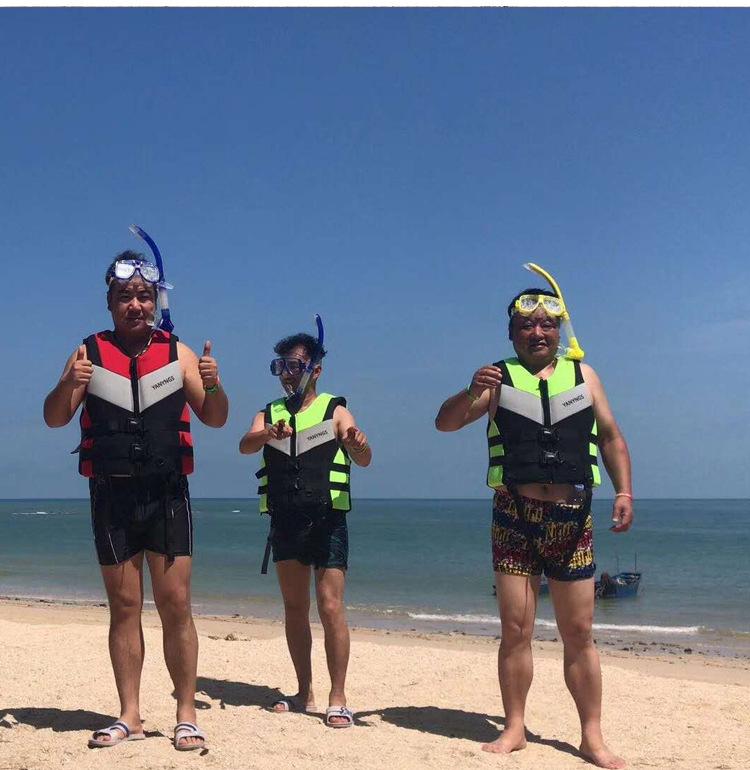 Спасательный жилет для взрослых с высокой плавучестью и утолщенным рыболовным жилетом для плавания, подводного плавания, катания на лодках и спасения на воде