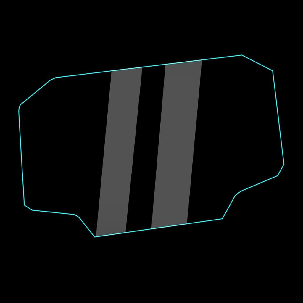 Motokano Пленка для приборной панели для ZX-25R/SE (2023~), ZX-4R/SE, ZX-4RR (2024~), ZX-6R (2024~), и ZX-10R (2021~) - Защитная пленка для приборной панели, набор из 2 штук