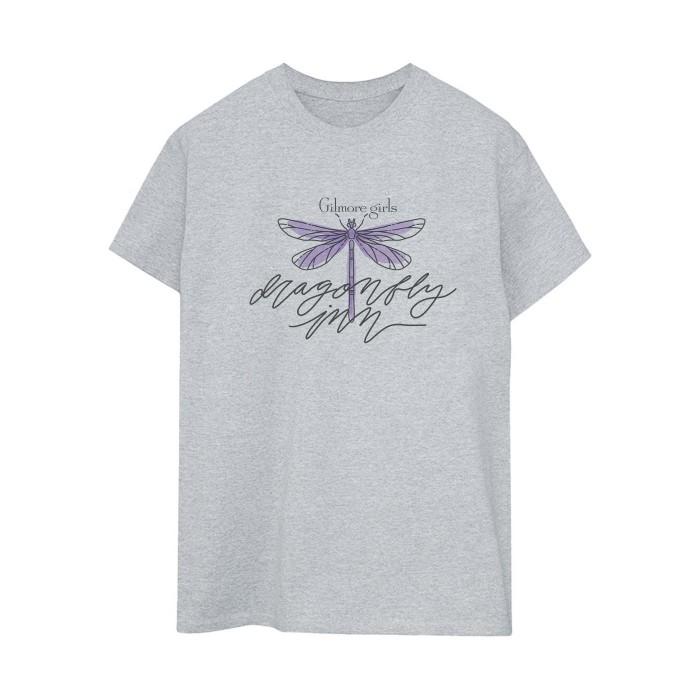 Gilmore Girls Womens/Ladies Dragonfly Inn Boyfriend T-Shirt