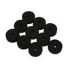 20PCS Felt Felt Washer Pads Black And Grey Drum Set Accessory Cymbal Felt Washer  For Drummers