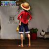 Ручная модель аниме смеющийся Луффи One Piece может изменить лицо супер большой Луффи улыбка группа дети коллекция игрушек