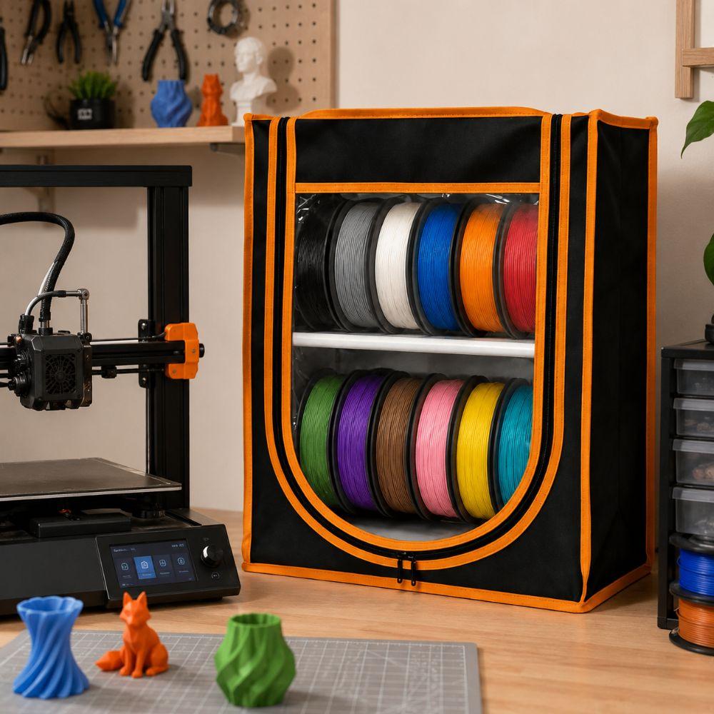 Dustproof Filament Storage Holder Sealed Filament Dry Box 3D Printing Filament Container Universal