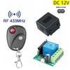 433 Mhz Universal Gate Remote Control Switch DC 12V 10A Relay Receiver Mini Module Remote Control for Gate Garage Door