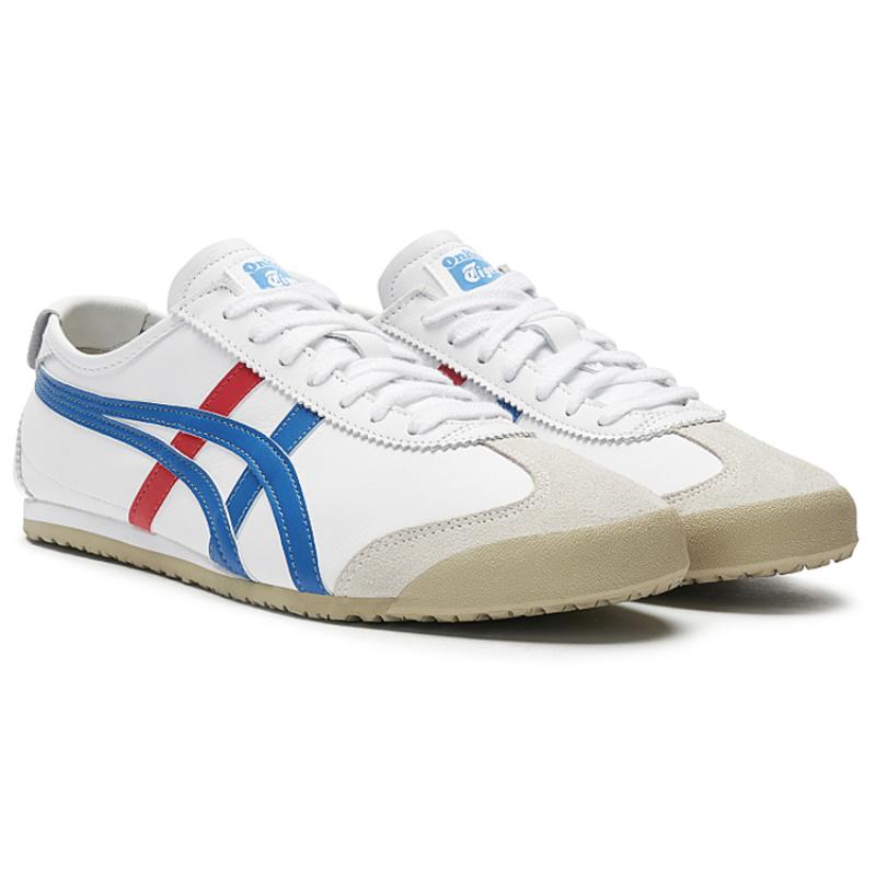 ONITSUKA TIGER Кроссовки Mexico 66 Белые Синие Красные DL408-0146