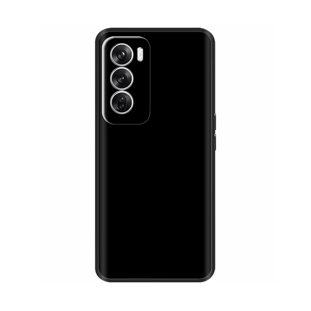 Чехол для OPPO Reno 12 5G Новый модный окрашенный чехол Силиконовый мягкий ТПУ чехлы для телефона Для OPPO Reno 12 Pro 5G Корпус reno12 Pro Fundas