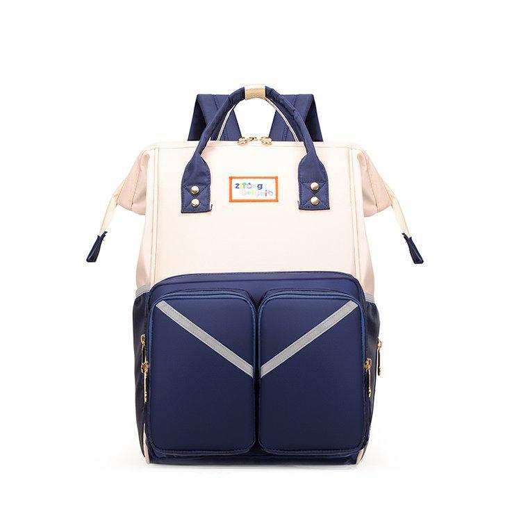 2026 Spacious Lightweight Mom & Baby Diaper Bag with Milk Storage and Double Shoulder Straps