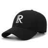 Men's Trendy Summer Cap New Men's Big Head Circumference Baseball Cap Women's Black Trend Ins Embroidery