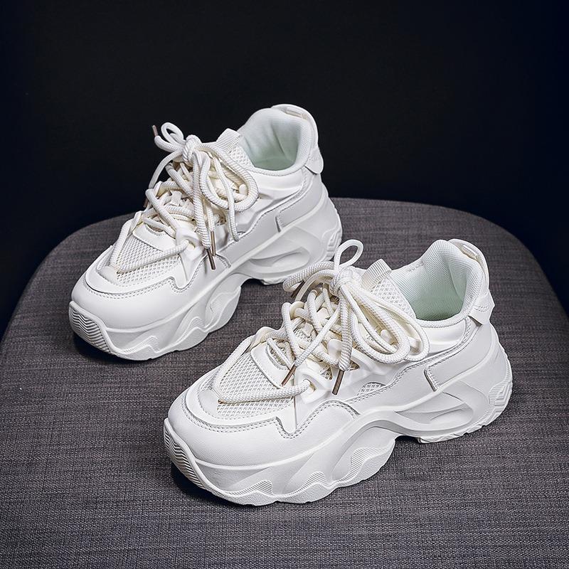 New Dad Shoes Women's Autumn Student Sports Running Shoes Casual Thick Sole Height Increase FB3303