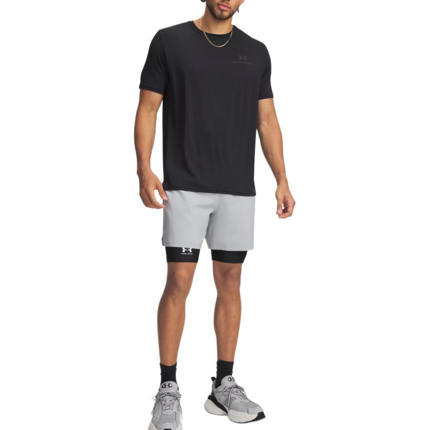 Under Armour Шорты мужские повседневные с эластичным поясом и прямым кроем с логотипом 6009865-011