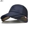 Hat Men's Summer Brim Retractable Sun Hat Women's Sunscreen Fishing Cold Hat Korean Sun Hat Outdoor Baseball Cap