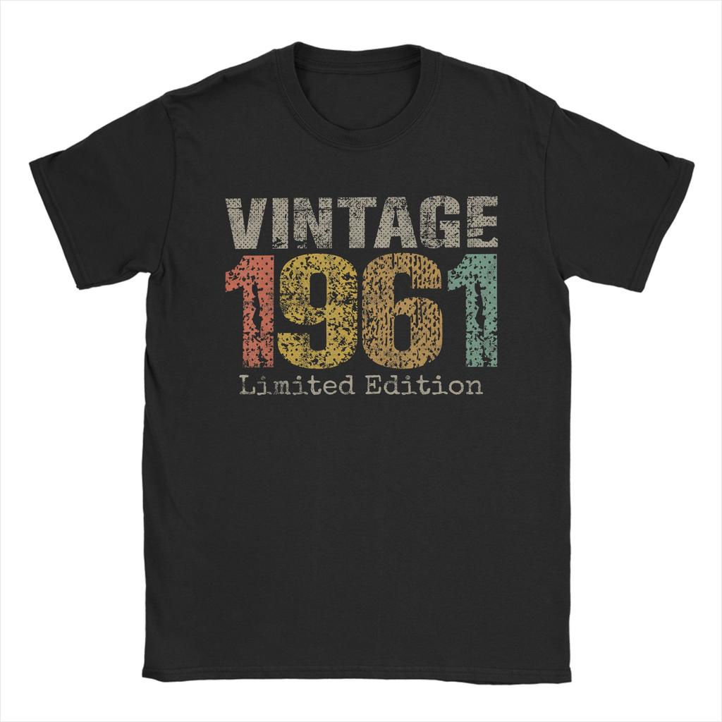 Year Old Gifts Vintage Limited Edition T Shirts for Unisex Cotton Hipster TShirts Crewneck Tees Short Sleeve Clothes XL