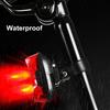 2-светодиодный яркий велосипедный безопасный задний фонарь с мигающим задним фонарем