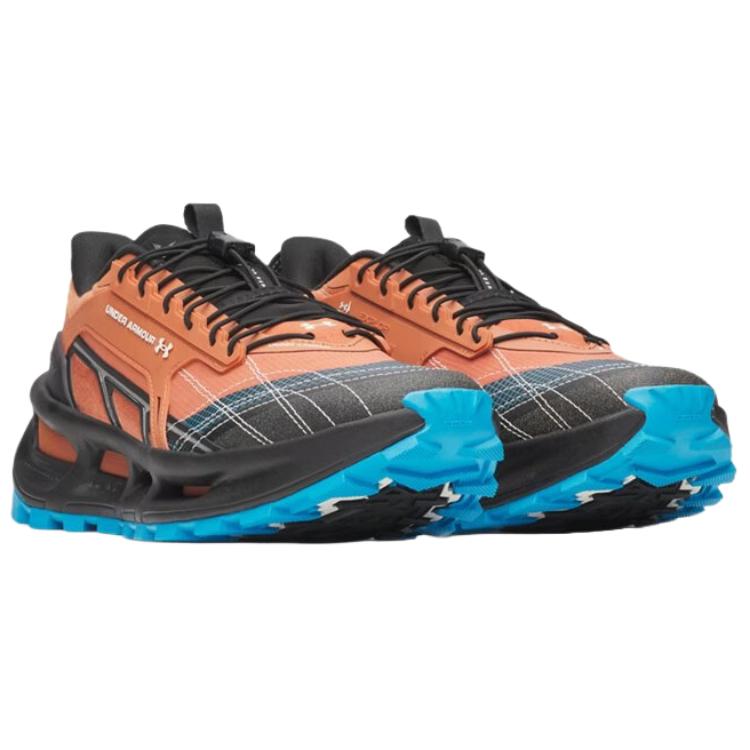 Under Armour Trail Running Shoes Unisex Orange Black 6012791-843