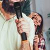 Профессиональный ручной микрофон, одинарный/двойной, для караоке, беспроводной микрофон, наружное руководство