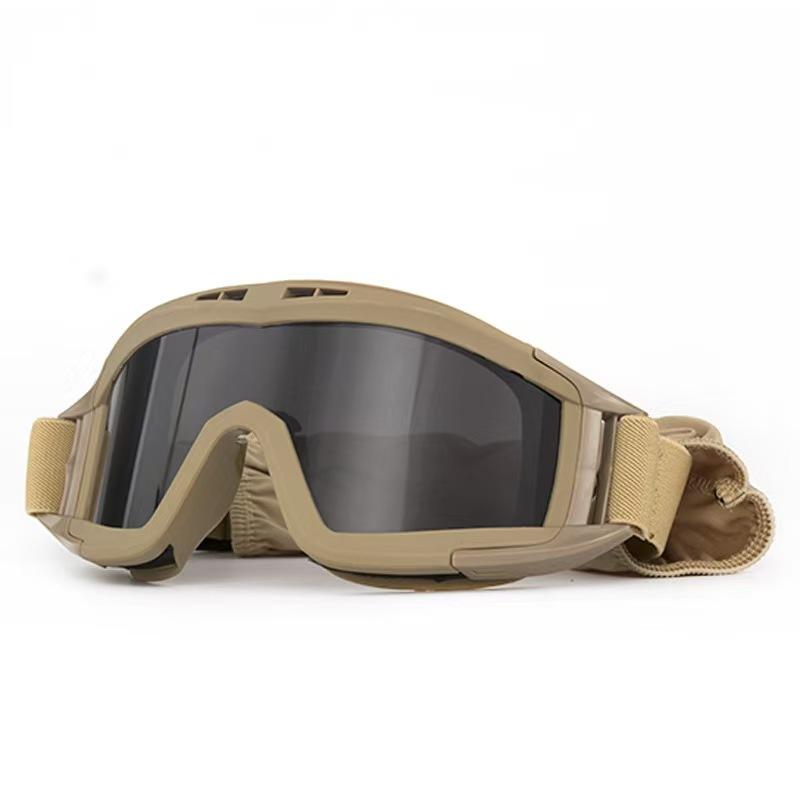 Source Desert Tactical Goggles Special Forces Protective Eyewear Military Enthusiast Outdoor Cycling Windproof Anti-Fog Protective Glasses