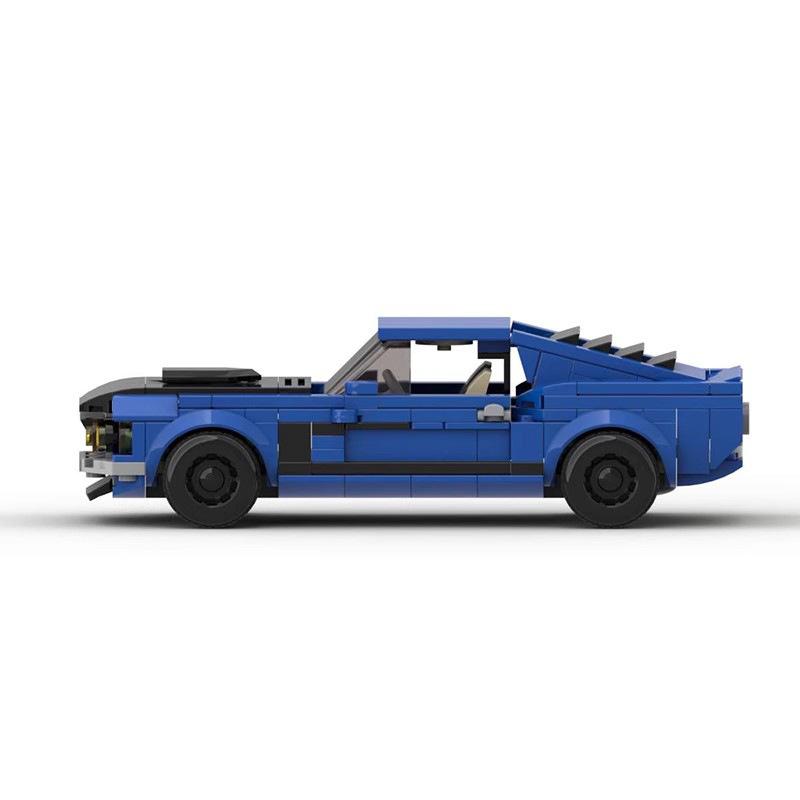 MOC-96038 Футама Босс 302 Гоночная Скорость8 Сетка Автомобиль Набор для Сборки Строительных Блоков