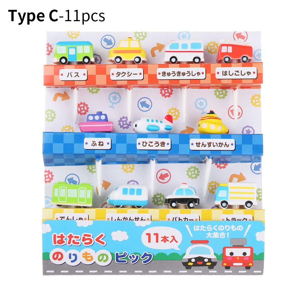 Party Decoration Resin Tableware Fruit Fork Toothpick Stick Cake Dessert Pick