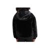 Nike Leopard Print Fleece-Lined Hooded Jacket Kids Outerwear Black DJ4408-010