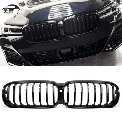 Однореберная передняя решетка для BMW 5 серии G30/G31 2020-2022 гг.