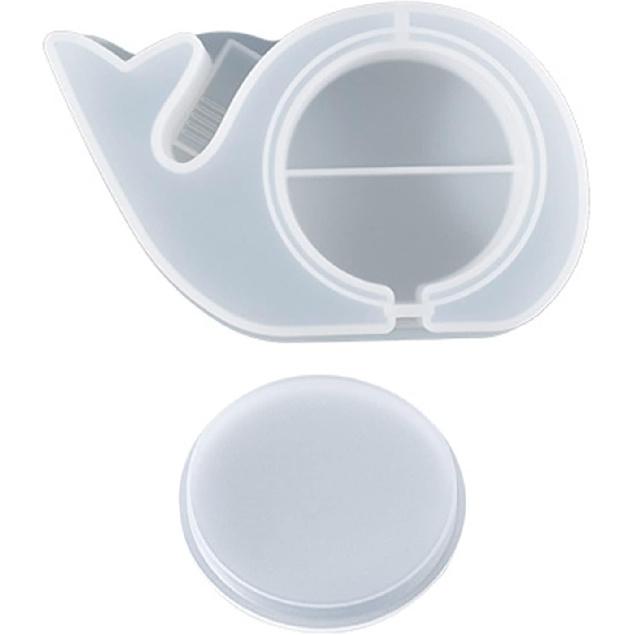 Piggy Bank Mould - Silicone Resin Mold - Storage Elephant Hippo Whale - Jewelry Box - Epoxy Mould