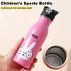 Stainless Steel Portable Cycling Camping Bottle Kettle Water Bottles for Kids Kawaii Drinkware Sport Bottle Cold Water Bottle