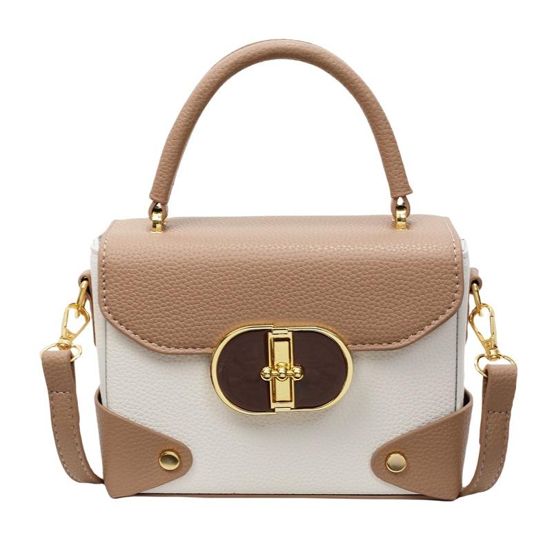 2025 New Bag Women's Bag High-end Versatile Handbag Fashion Niche Shoulder Messenger Bag Commuter Box Bag
