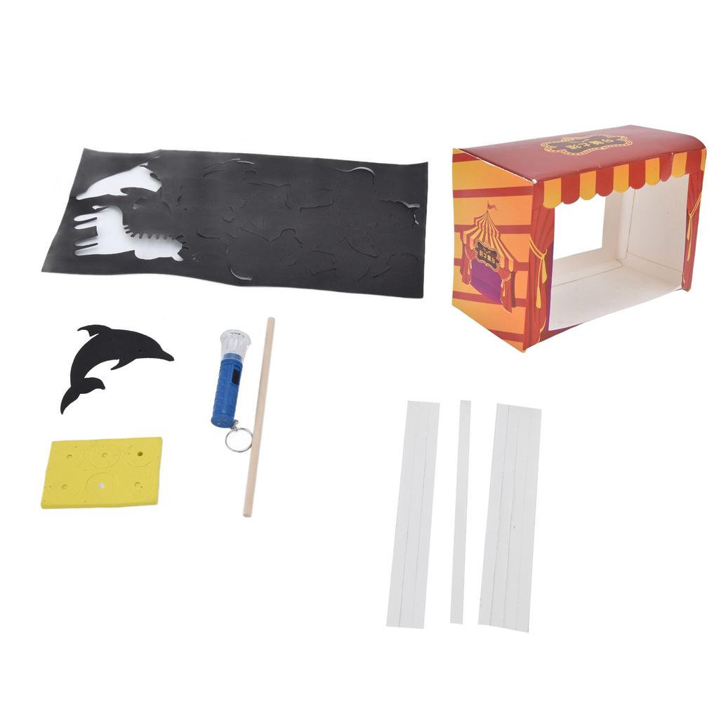 Kid"s DIY Shadow Puppets Toys Creativity Educational Handmade Toys for Children