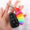 Key Accessories Caterpillar Keychain Finger Slug Snail Caterpillar Caterpillar Keyring Key Chain