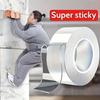 Heavy-Duty Waterproof Double-Sided Nano Tape - Super Sticky, Reusable & Multi-Purpose Adhesive - Ideal For Christmas Decorating & Crafting Strong Grip