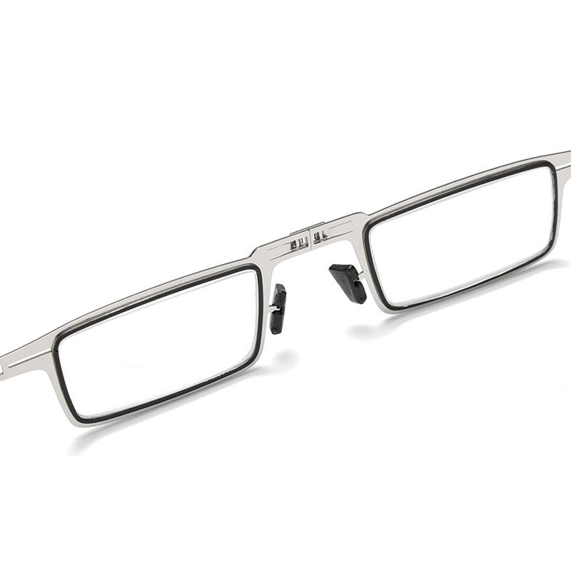 2024 Ретро Складные Очки для Чтения с HD Защитой от Синего Света и Подставкой для Телефона