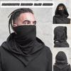 Unisex Halloween Costumes Gothic Assassin Cosplay Costume Accessories Medieval Mask Hat