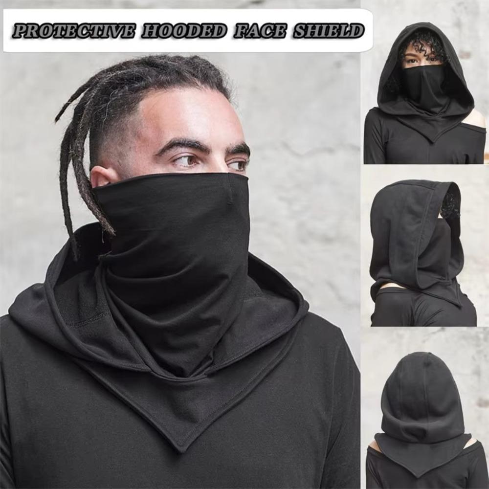 Unisex Halloween Costumes Gothic Assassin Cosplay Costume Accessories Medieval Mask Hat