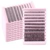 140 пучков D Song Single Tufts False Eyelashes Natural Large Capacity DIY Segmented Multi-hair Grafting Eyelashes