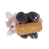 Плюшевая кукла Покемон Сон Бивер, держащая пень Бивер Плюшевая игрушка Генгар Плюш Сквиртл Бульбазавр Чармандандер Плюшевая игрушка