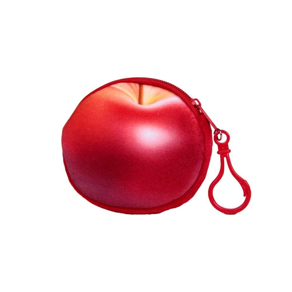 Персиковый Клубничный Держатель для карт Арбузный Плюшевый Кошелек Милый Фруктовый Кошелек Для Женщин/Детей