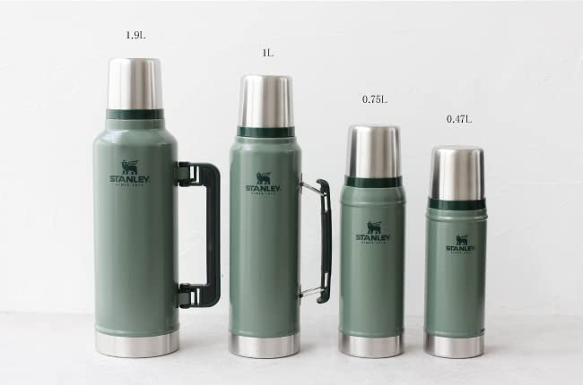 STANLEY Классический вакуумный термос 1 л матовый черный термос из нержавеющей стали термоизоляционный термос подарочный термос можно мыть в посудомоечной машине японский