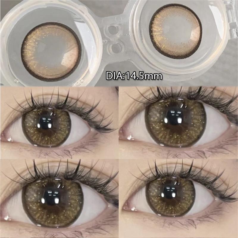 MillCreek 2 Pcs/pair Contact Lenses 14.5MM Myopia Contact Cosmetic Contact Lenses 0.00~-8.00