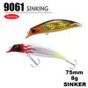 Multicolor Winter Fishing Crankbaits Useful Minnow Lures Long Casting Lure Fish Hooks Minnow Baits
