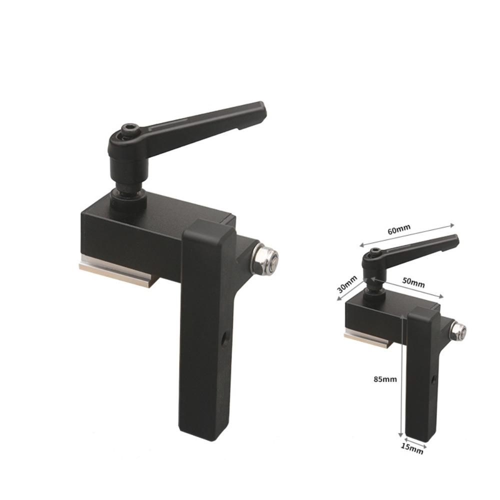 Table Slot Stopper T-Track Sliding Limiter Aluminum Cutting Limiting Block Portable Slide Limiter