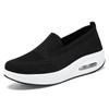 Shoes Women's 2025 Spring New Platform Rocking Shoes Large Size Fly-woven Casual Shoes Lazy One-pedal Cloth Shoes