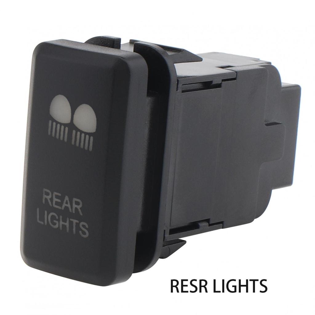 Кнопочный переключатель включения/выключения 12 В подходит для Toyota Hilux/Prado 120 с белой подсветкой