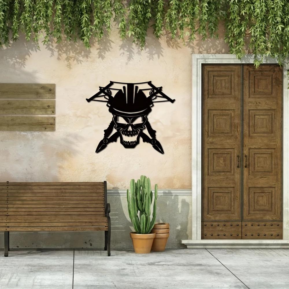 Декор пещеры человека-черепахи Lineman Bad Dog Metalworks Уникальный домашний декор для признательности Lineman, идеальные подарки для него