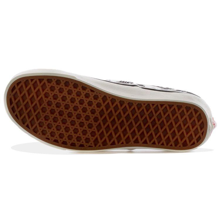 Vans Authentic 44 Dx Canvas Comfortable Versatile Low Top Skate Shoes Unisex Sneaker Black White VN0A54F29GP